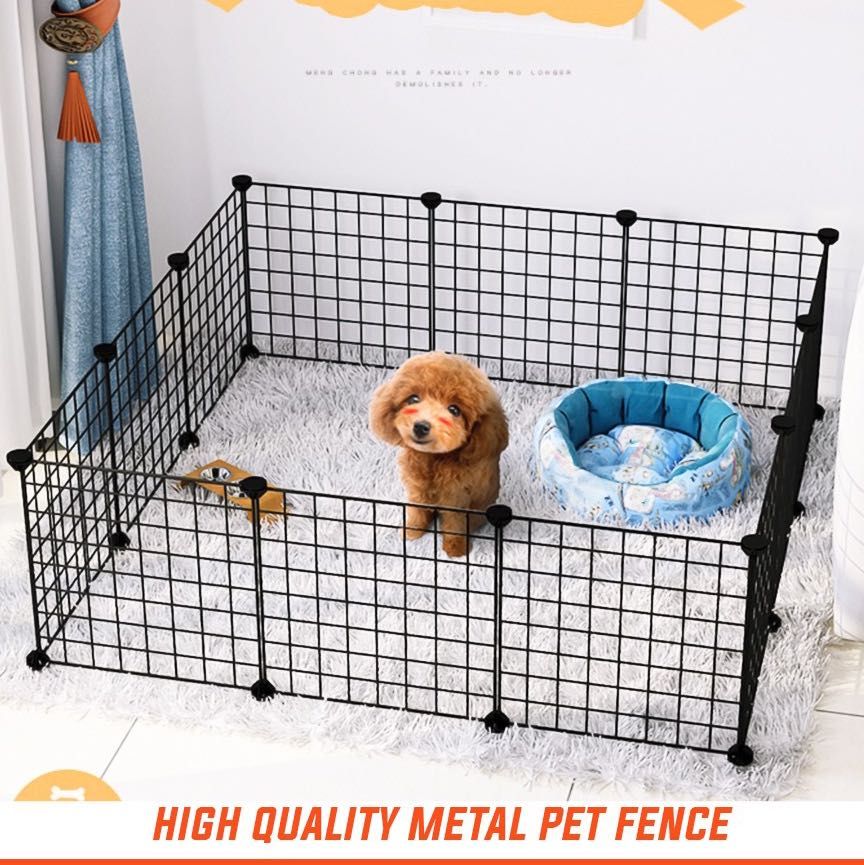 Metal Pet Fence, Pet Supplies, Homes & Other Pet Accessories on