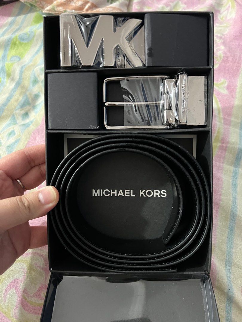 michael kors belt mens
