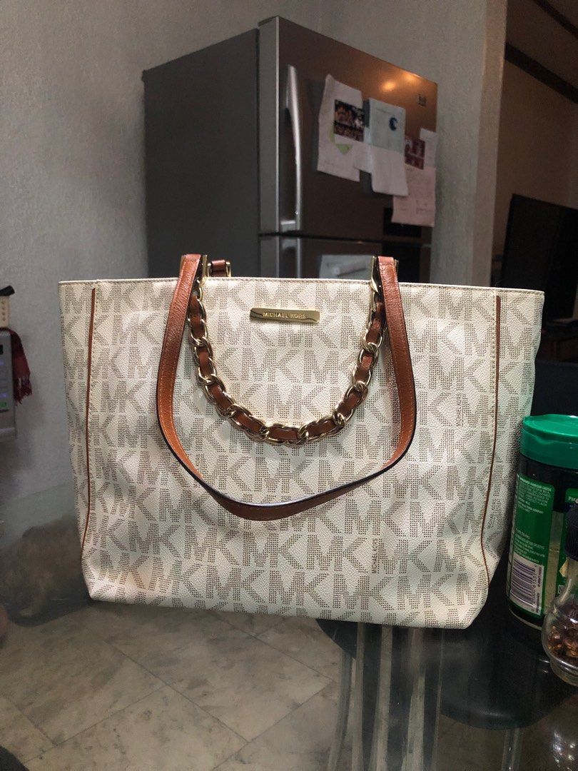 Michael kors online harper tote vanilla