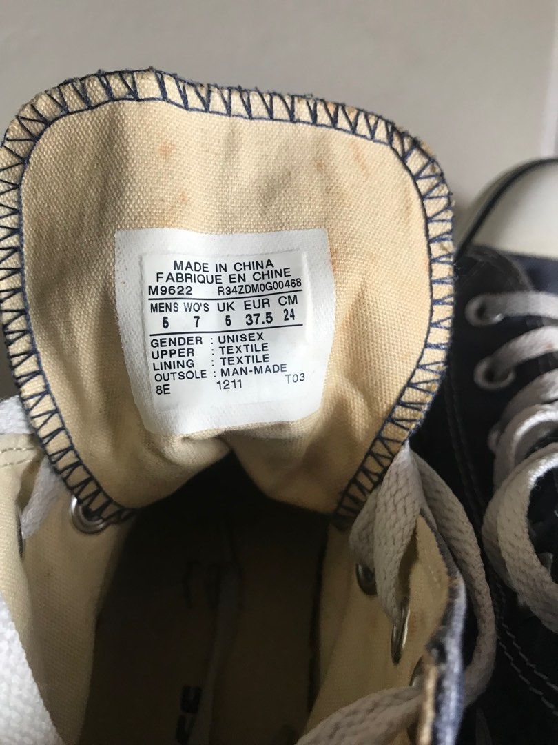 Converse outsole hot sale man made