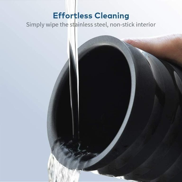 Milk Frother, Miroco Electric Milk Steamer Soft Foam Maker for Hot and