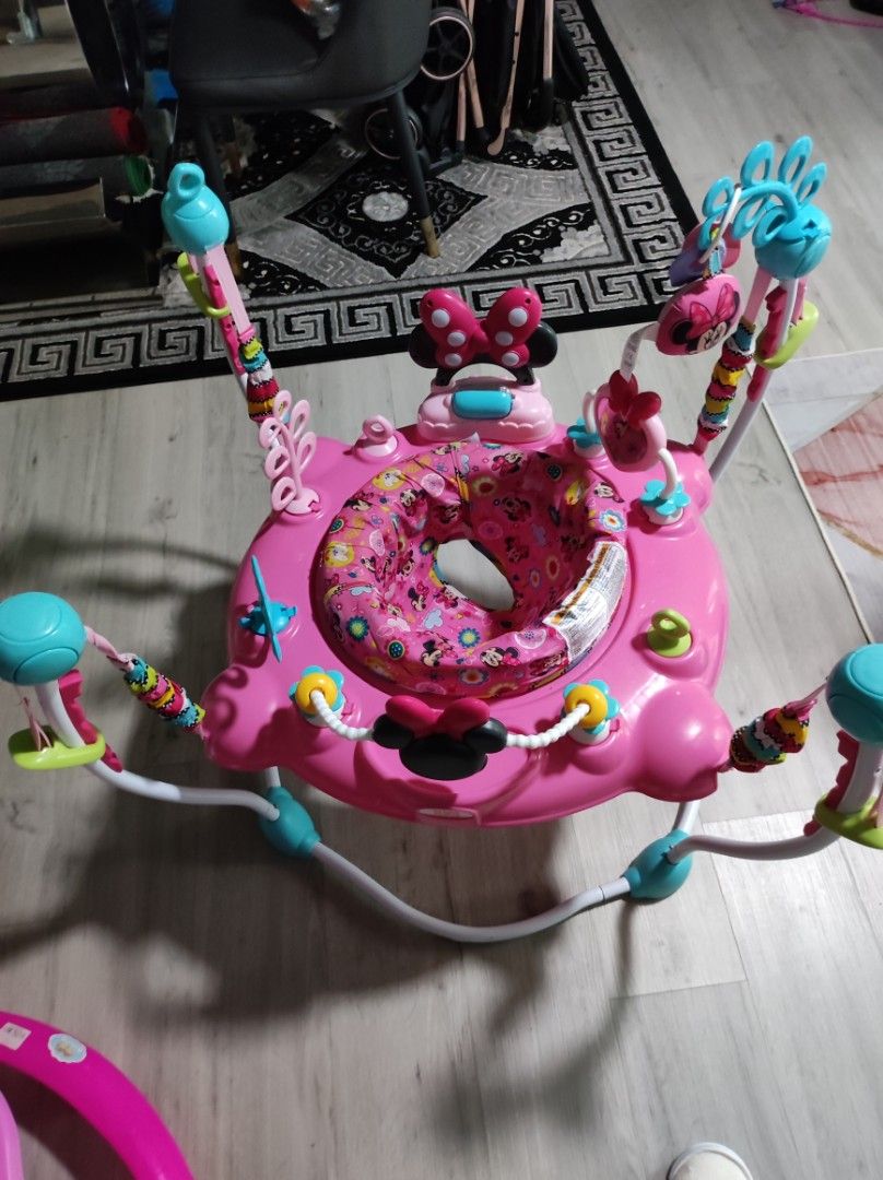 Minnie mouse jumperoo mothercare new arrivals