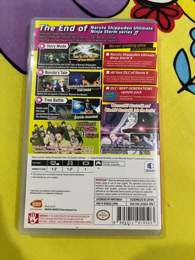 Naruto Ninja Storm 4, Video Gaming, Video Games, Nintendo on Carousell