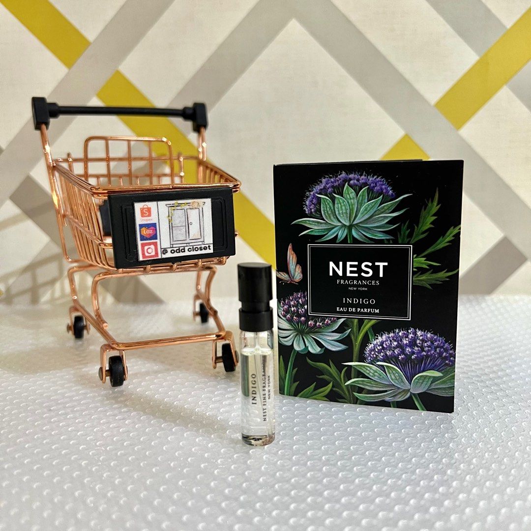 NEST Indigo EDP Vial Sample Perfume/ Card, Beauty & Personal Care