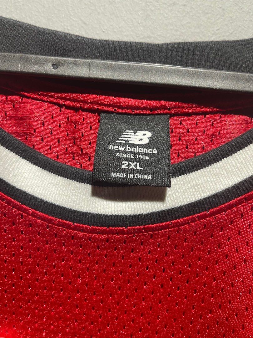 New Balance Jersey, Men's Fashion, Tops & Sets, Vests on Carousell