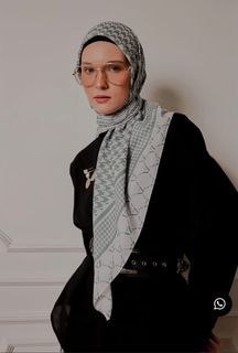 New Chafiye Scarf Smoke Green