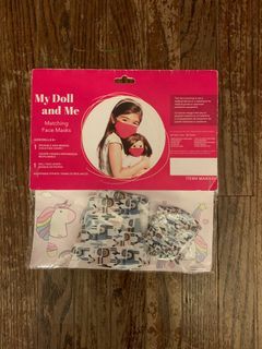 New My Doll and Me matching fave masks