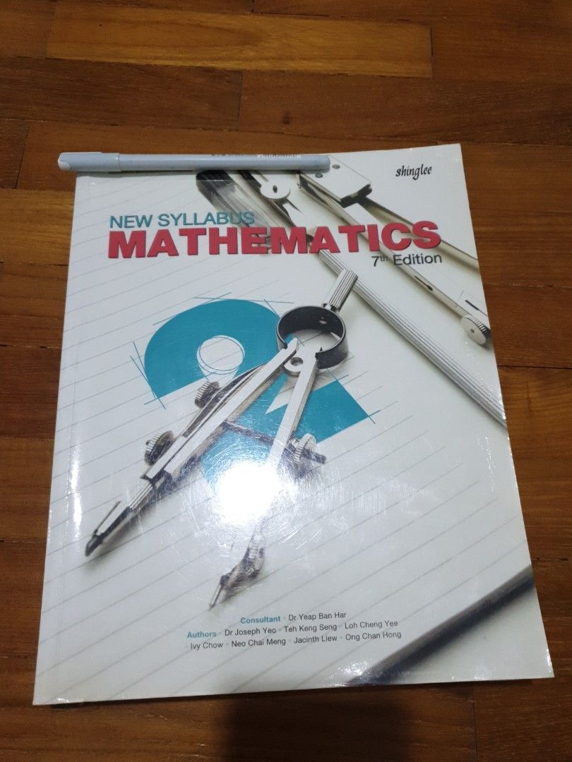 New Syllabus Mathematics 2 7th Edition Hobbies Toys Books New Syllabus Mathematics 2 7th Edition Hobbies Toys Books