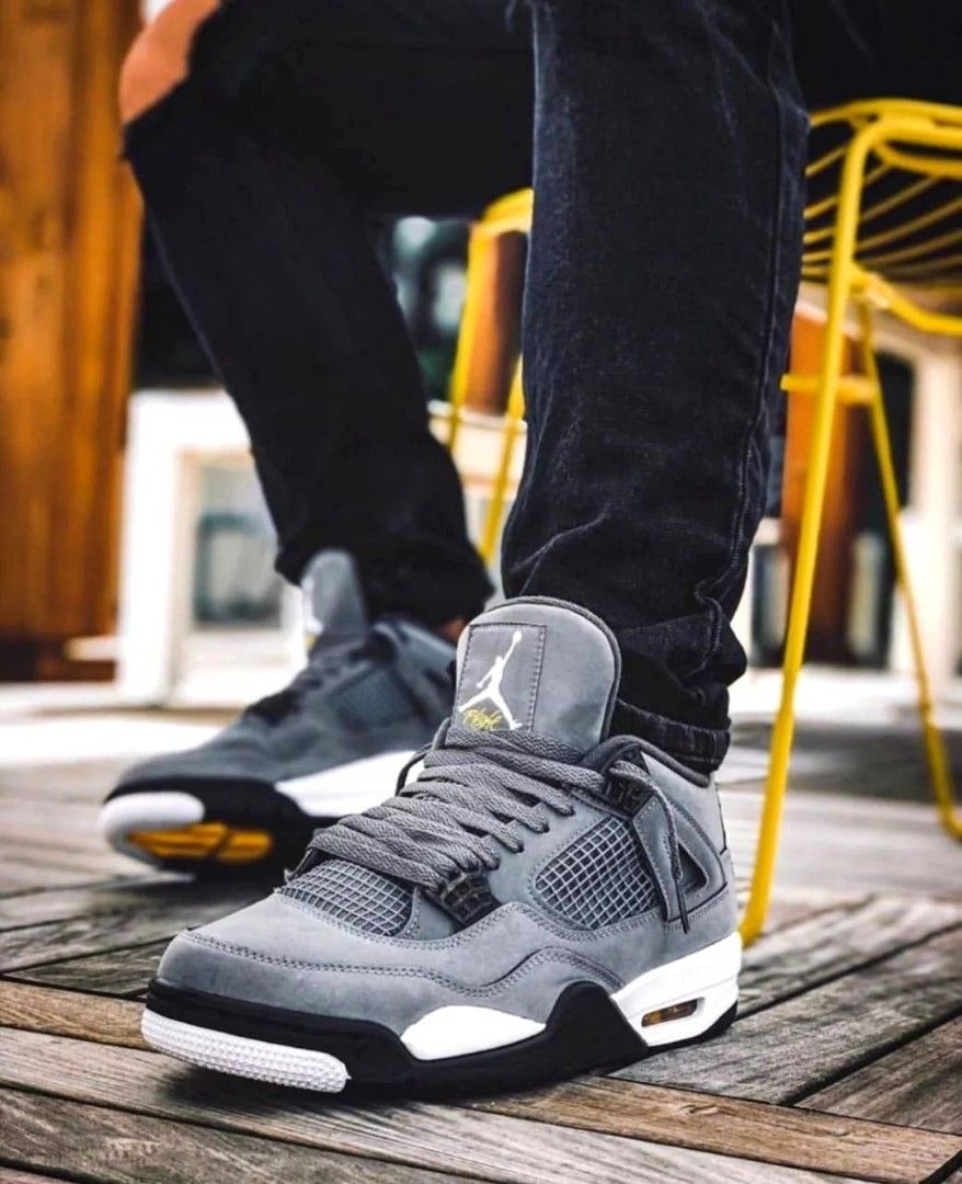 nike air jordan retro 4 cool grey