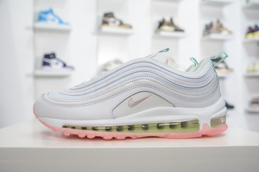 Barely green air max 97 top