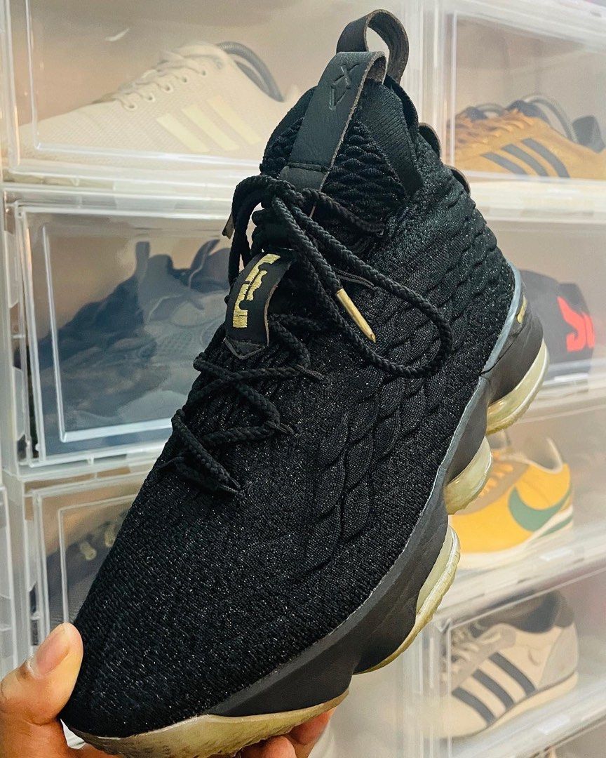Lebron 15 metallic gold outlet
