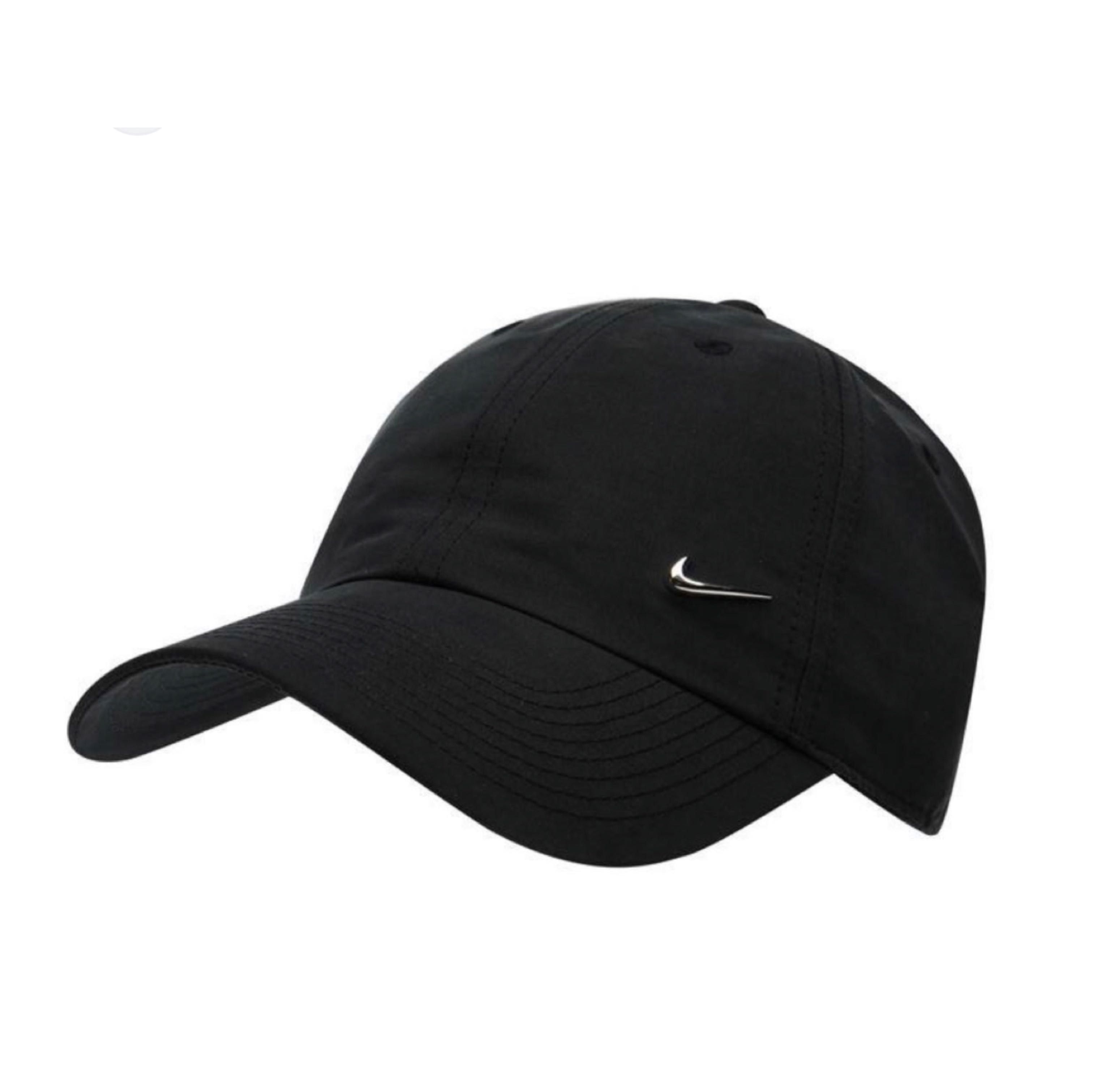 Nike Metal Swoosh Cap (in Black), Men's Fashion, Watches & Accessories, Caps  & Hats on Carousell
