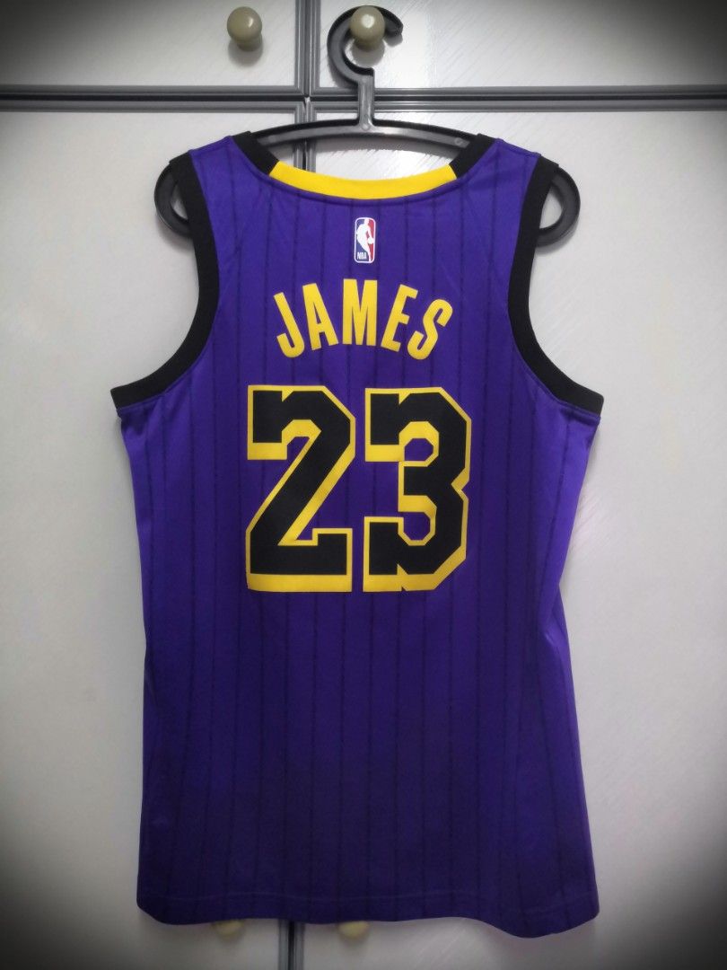 Lebron James Lakers Nike Purple 2021/2022 Men's Swingman Jersey - City  Edition