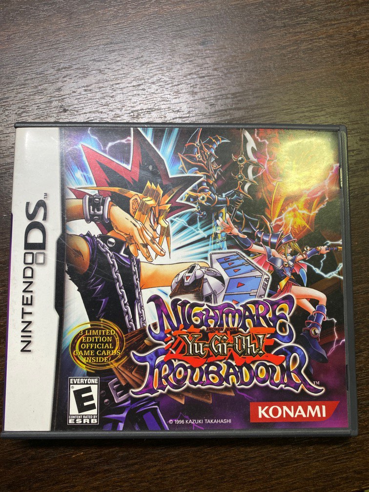 Nintendo DS Yu-Gi-Oh Nightmare Troubadour, Video Gaming, Video Games