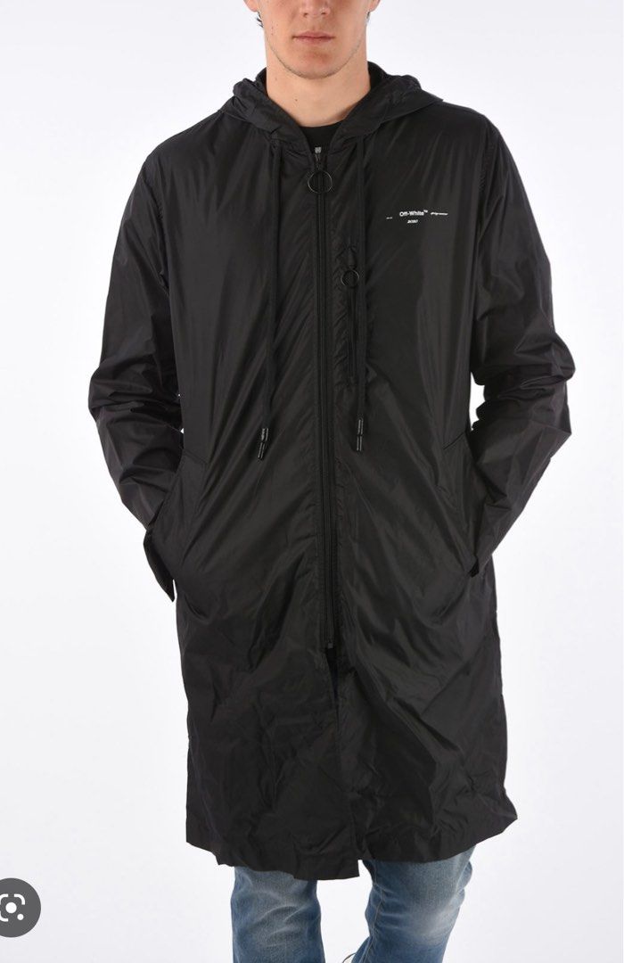 White raincoats clearance