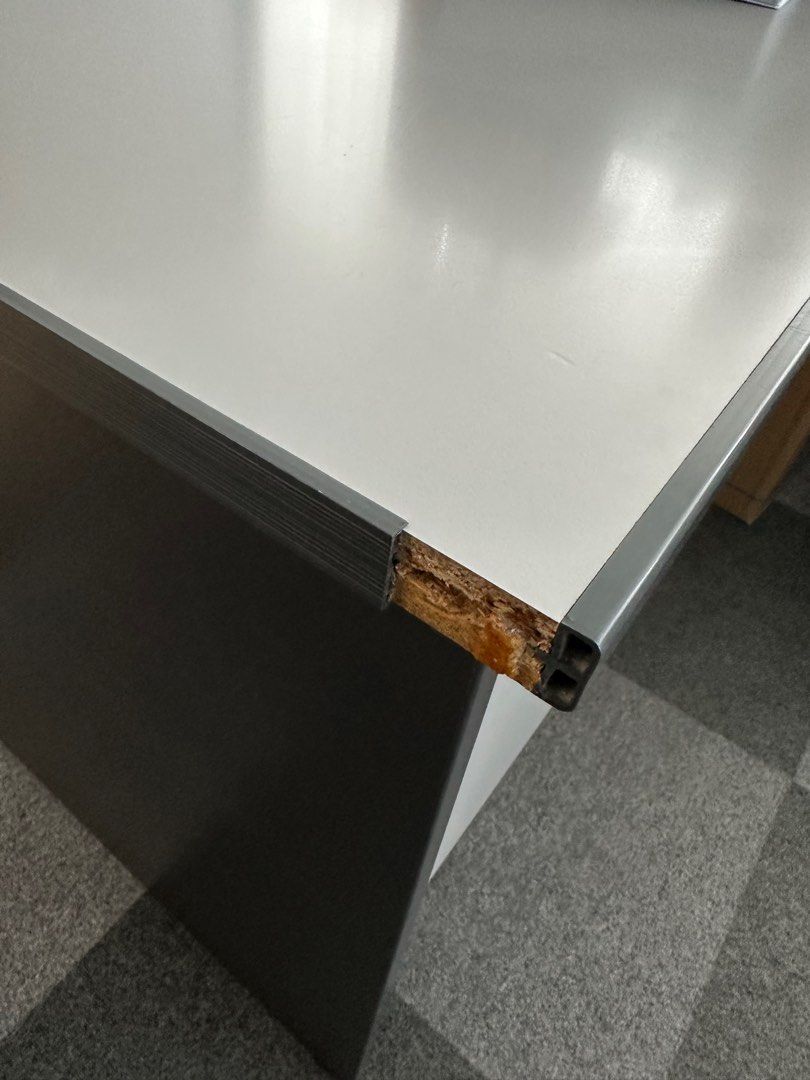 Office LShaped Table, Furniture & Home Living, Furniture, Tables