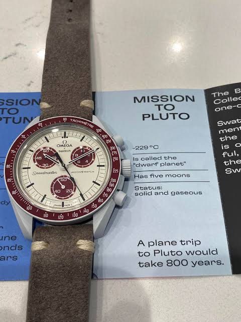 Omega x Swatch Mission to Pluto, Luxury, Watches on Carousell