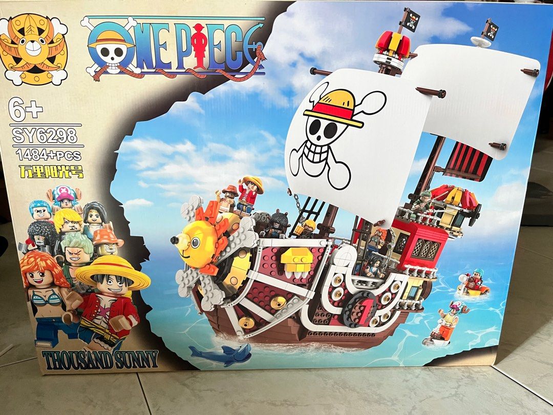 ONE PIECE Lego - Thousand sunny, Hobbies & Toys, Toys & Games on