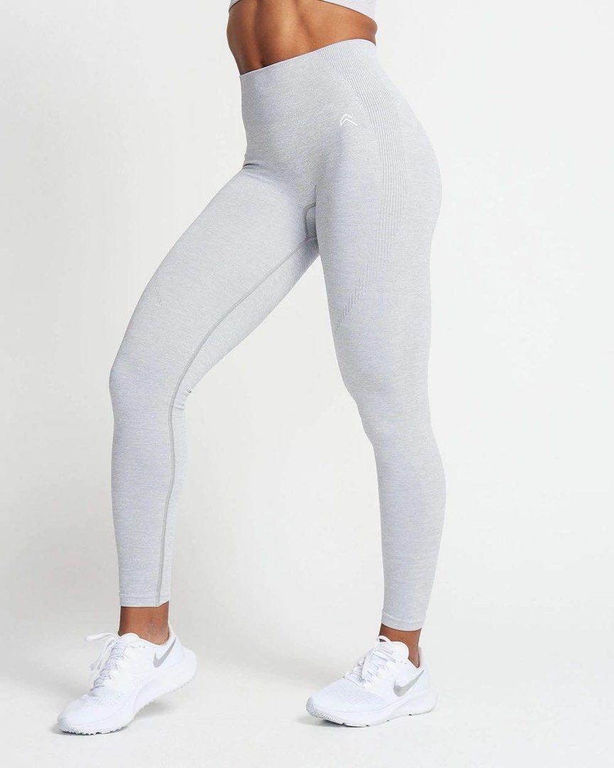 Oner Active Classic Seamless Leggings [Long] - Grey Marl, Women's Fashion,  Activewear on Carousell