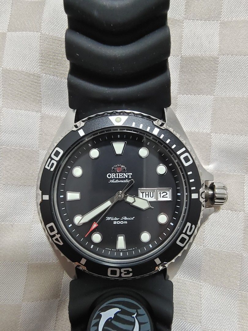 Orient Diver Automatic Watch Ray II Black colour, Luxury, Watches on