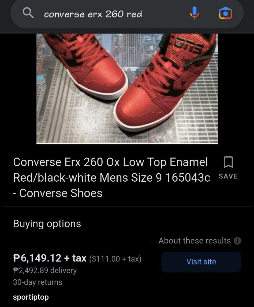 Converse 6k top