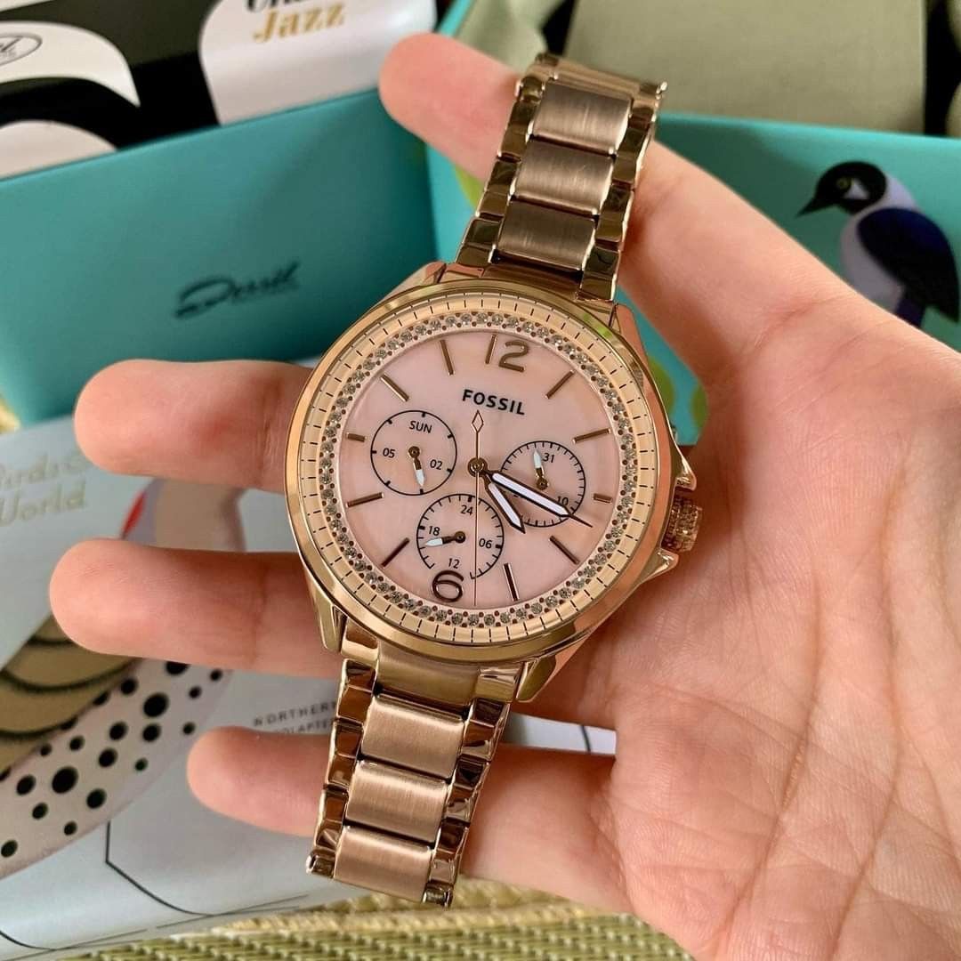 Sadie multifunction stainless steel watch sales