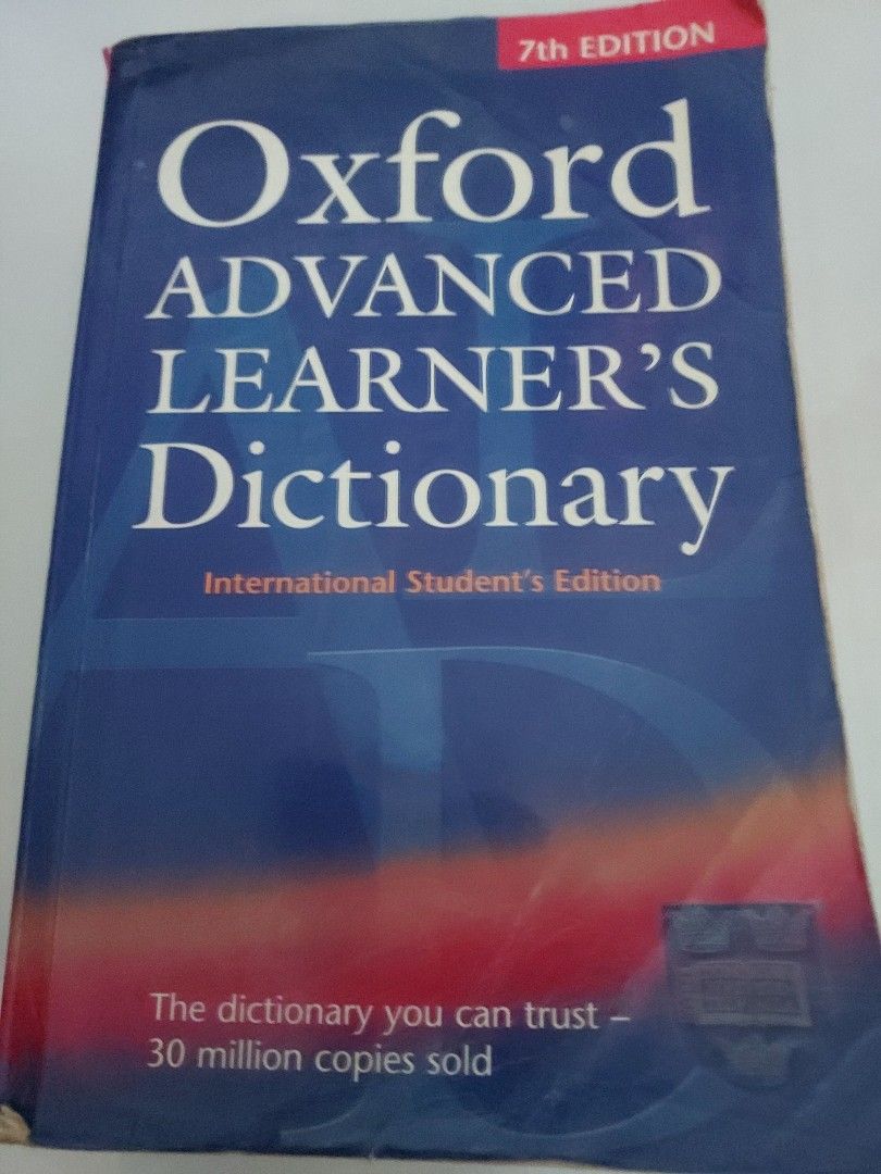 OXFORD ADVANCED LEARNER S DICTIONARY visual data 5
