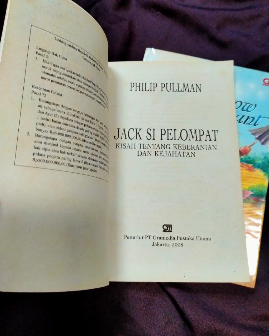 PAKET PHILIP PULLMAN THE SCARECROW AND HIS SERVANT - SI BONEKA JERAMI