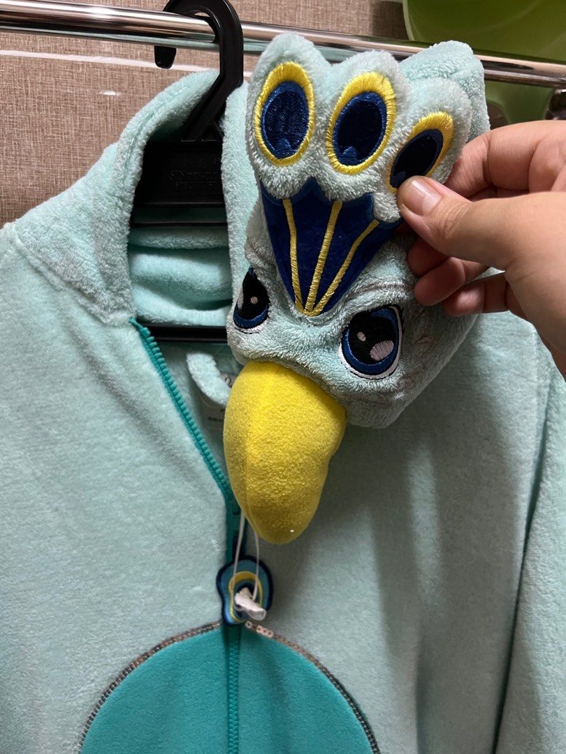 Peacock onesie 2025 for adults