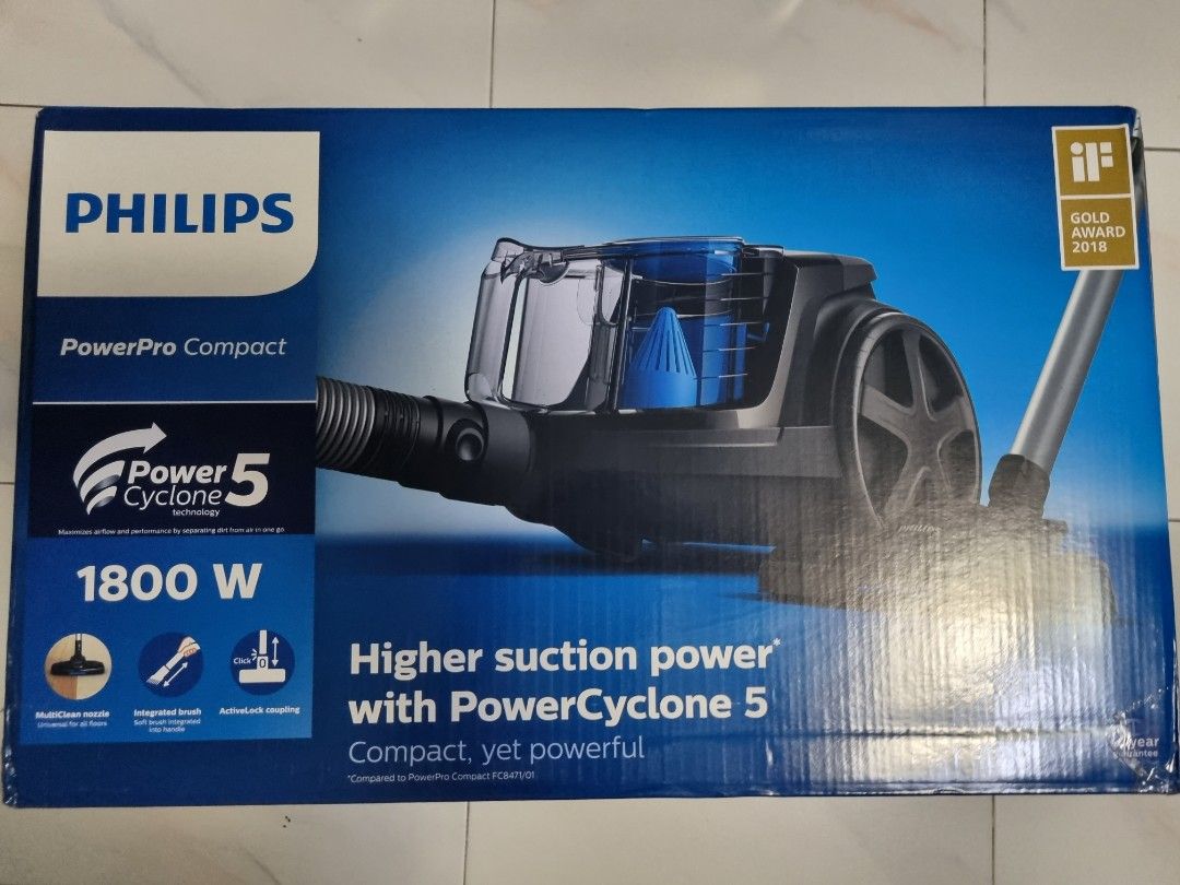 PHILIPS PowerPro Compact, TV & Home Appliances, Vacuum Cleaner ...