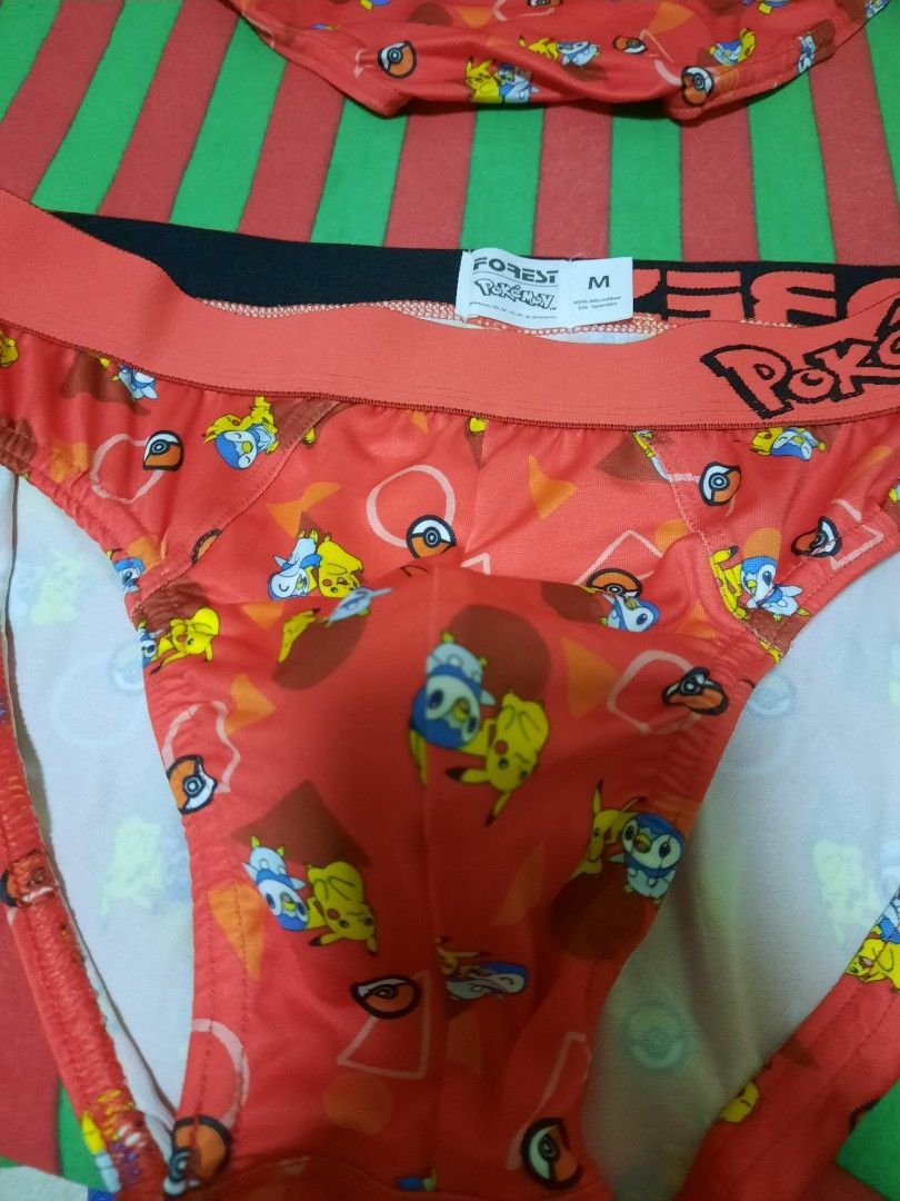 Pikachu print boxers - red - Undiz