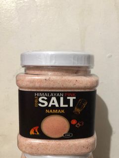 Pink Himalayan Salt Fine in Plastic Jar 800grams