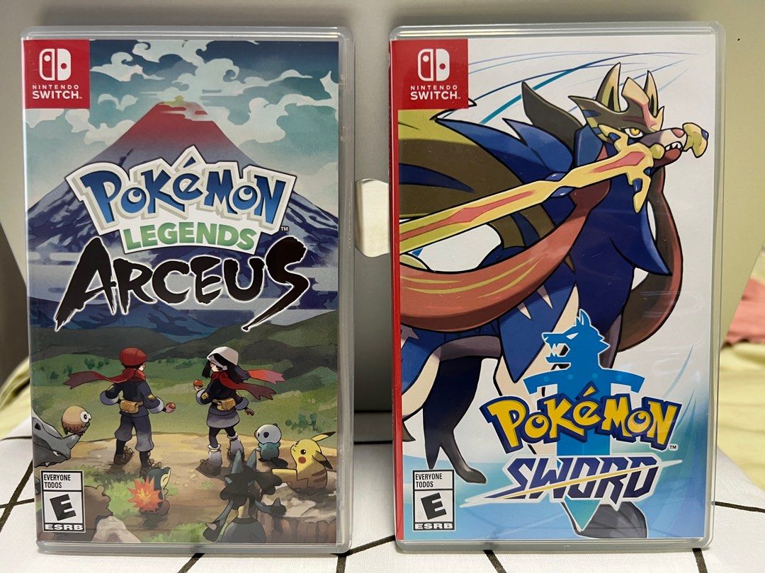 Pokemon Arceus & Pokemon Sword, Video Gaming, Video Games, Nintendo on