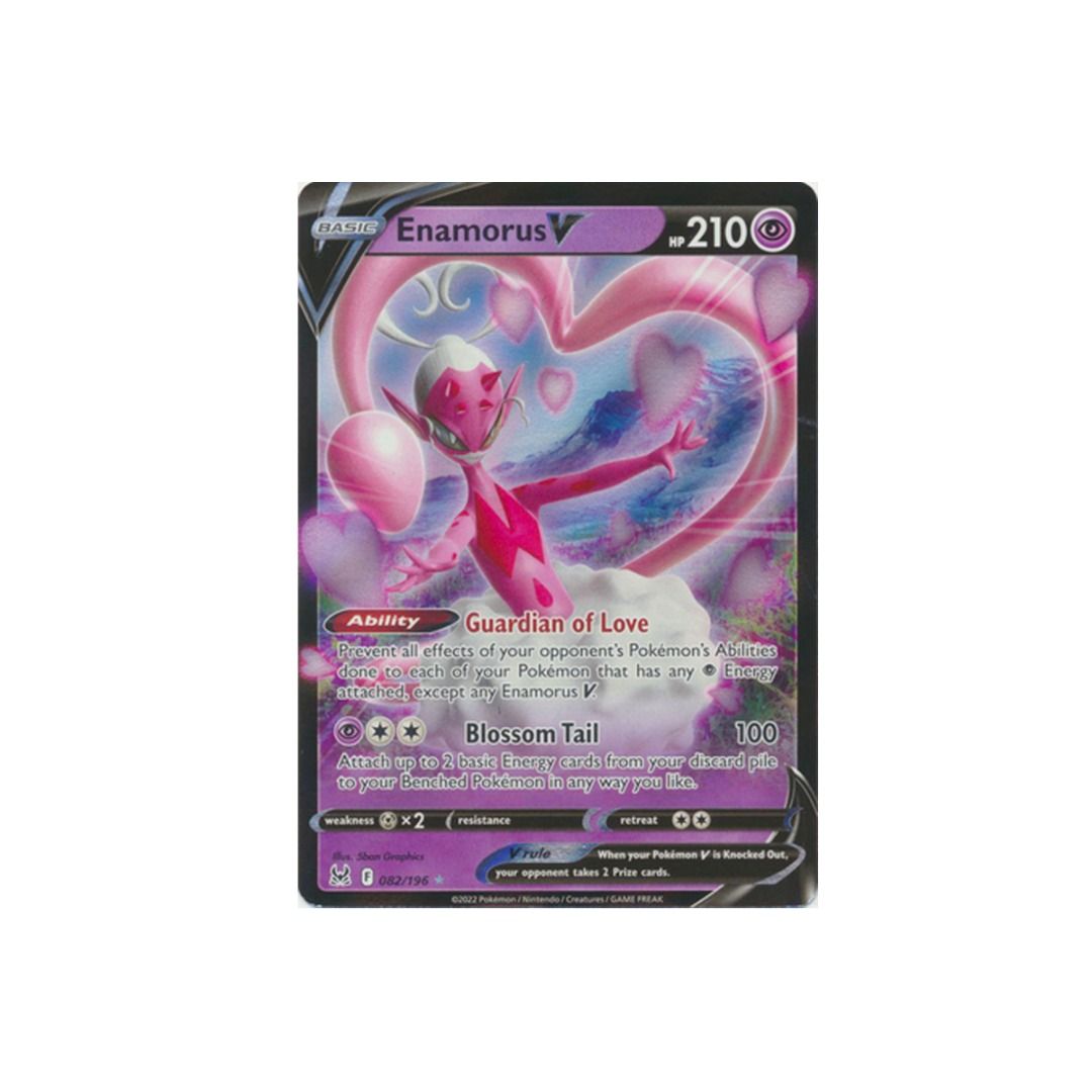 enamorus pokemon card Enamorus V - SWSH11: Lost Origin [ULTRA RARE] [Near Mint] main image 1