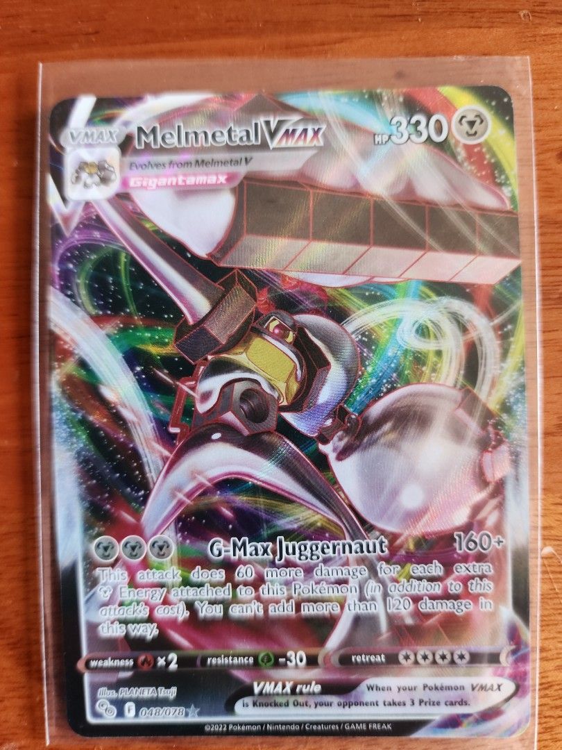 melmetal v pokemon card price Pokemon Melmetal V Pokemon TCG Melmetal V 047/078
