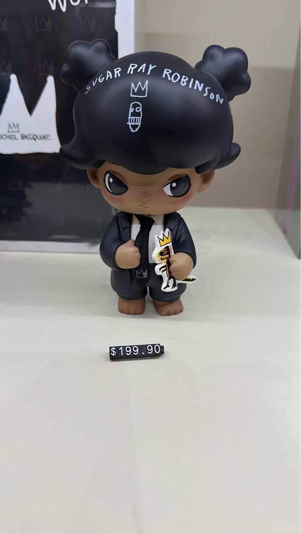 POPMART DIMOO ×JEAN-MICHEL BASQUIAT 001 DIMOO × JEAN-MICHEL