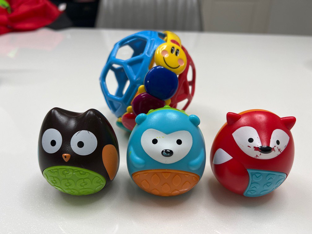 Skip hop musical egg shaker trio rattle sales