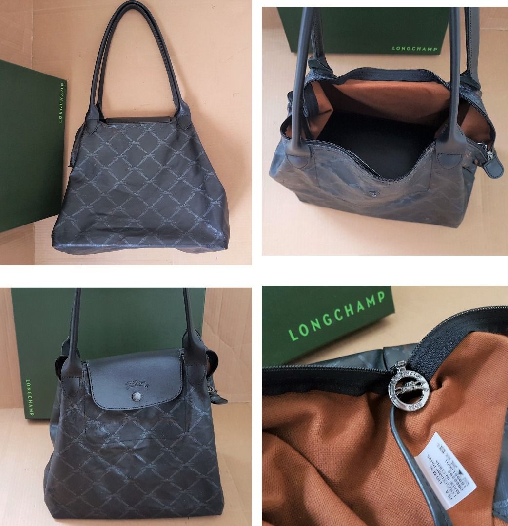 Premium Longchamp LE PLIAGE Tote Bag Designer Shoulder Bag Soft Leather Hand Carry Paris France Model LIG M 02 Luxury Fashion Haute Couture