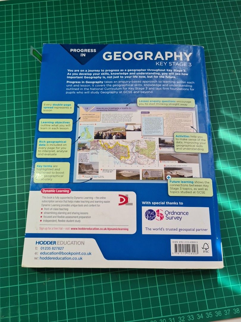Progress in Geography key stage 3 hodder education . Progress in Geography key stage 3 units 6