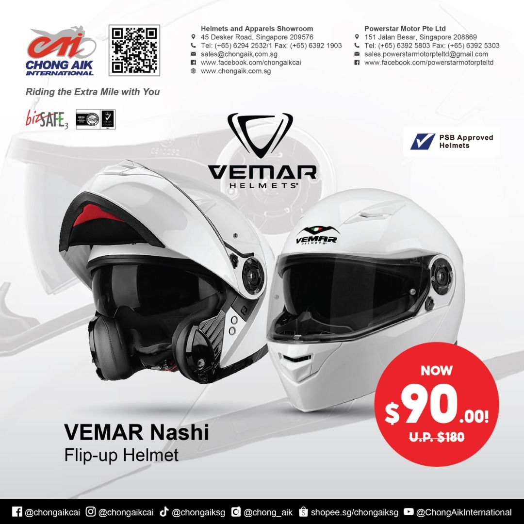 Vemar modular helmet store