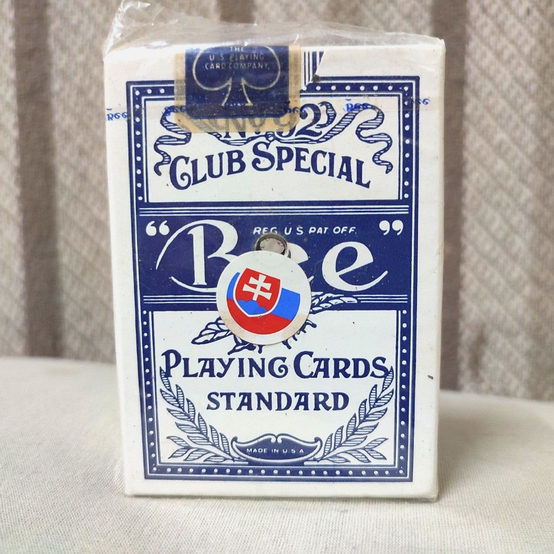 Punched Hole Bee Playing Cards (Category: Board Games & Puzzles) located in Davao. Submitted by maki.thrift (Listing ID 1204059552, Image 2). Description: Feel free to ask any question .. 🥰😍 check photo co'z it's a part of detail don't expect to much for use item some dust, rust, discoloration, scratches, dent, always check the photo & read details before purchasing, if you order consider it sold. for it is sold as is were is strictly no refund