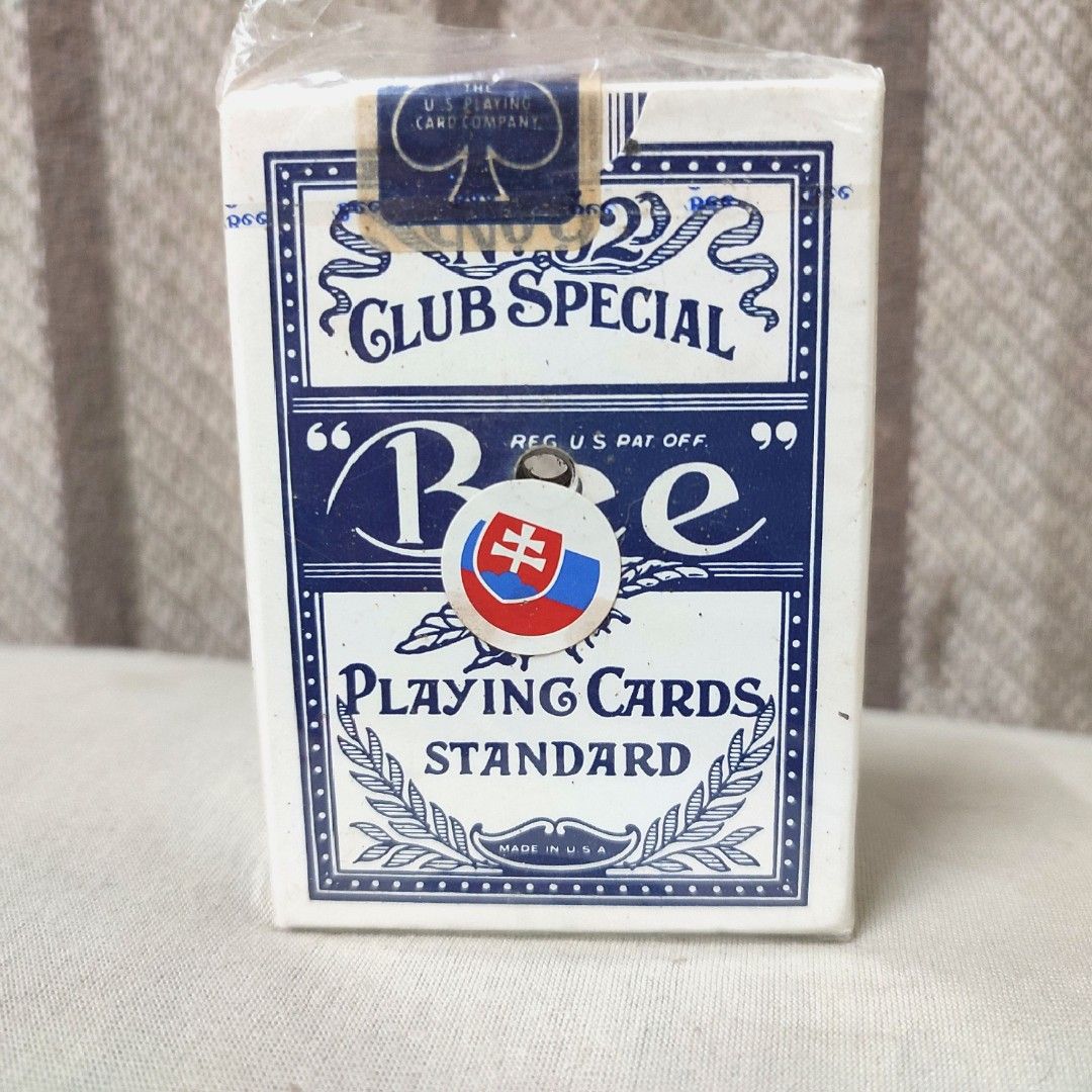 Punched Hole Bee Playing Cards (Category: Board Games & Puzzles) located in Davao. Submitted by maki.thrift (Listing ID 1204059552, Image 1). Description: Feel free to ask any question .. 🥰😍 check photo co'z it's a part of detail don't expect to much for use item some dust, rust, discoloration, scratches, dent, always check the photo & read details before purchasing, if you order consider it sold. for it is sold as is were is strictly no refund