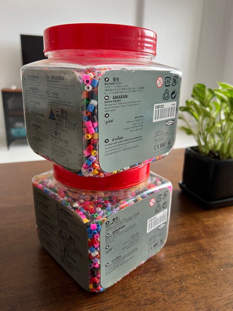 Pyssla (Perler) Beads IKEA, Hobbies & Toys, Stationery & Craft, Craft