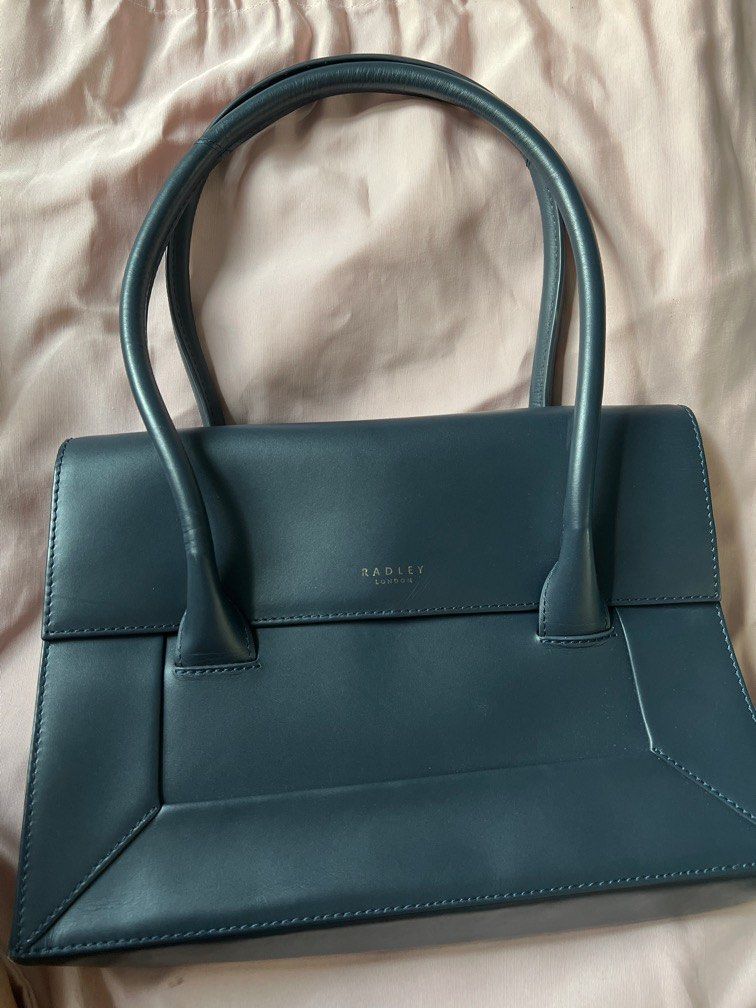 Radley Border bag in blue Luxury Bags Wallets on Carousell
