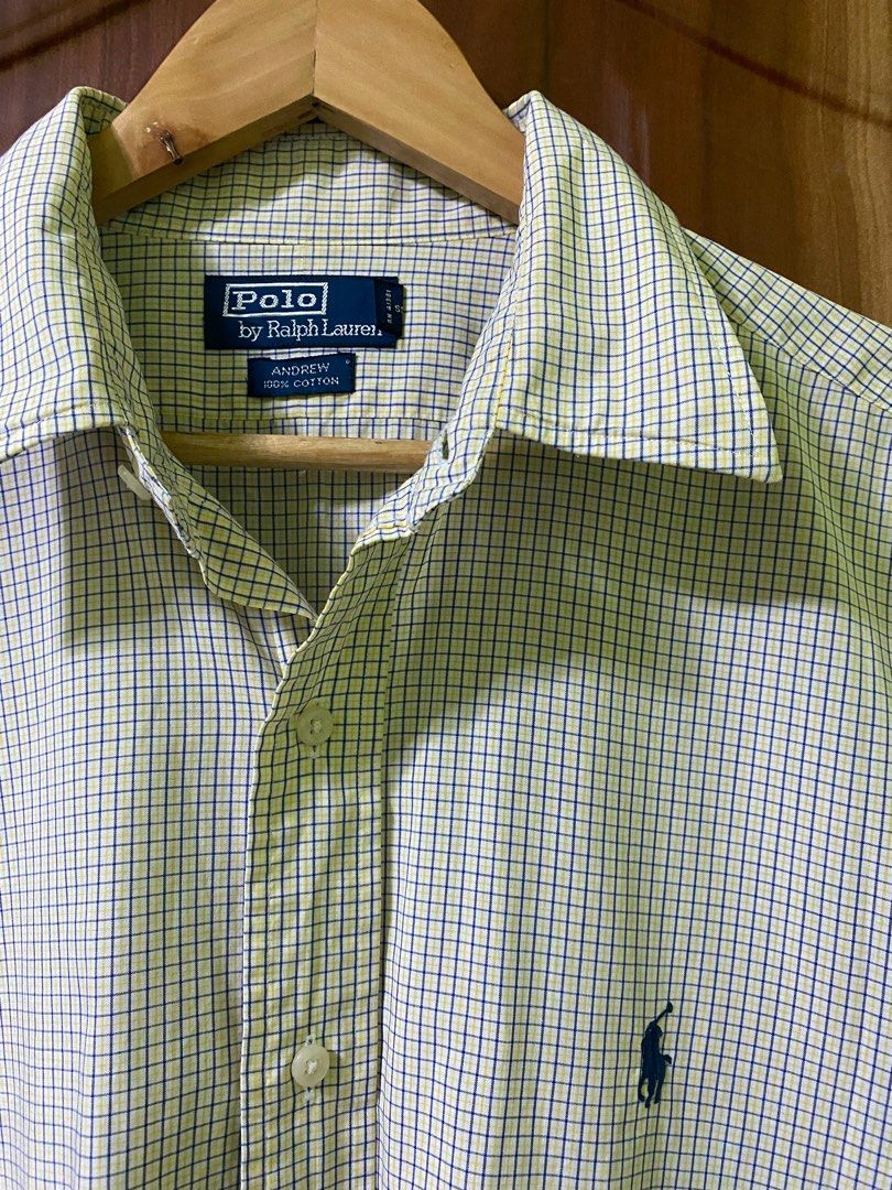 Ralph Lauren button down long sleeves (Category: Formal Shirts) located in Caloocan City. Submitted by rnstabug (Listing ID 1204087267, Image 1). Description: Ralph Lauren button down long sleeves complete tags fit large to XL 26x32 dimes very excellent condition, good as new no issue thank you! 🙌🏼.