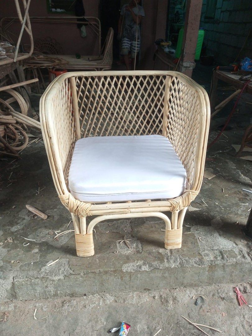 Rattan accent Chair, Furniture & Home Living, Furniture, Chairs on ...