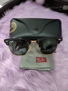 Rayban Clubmaster Gold/Green 51mm