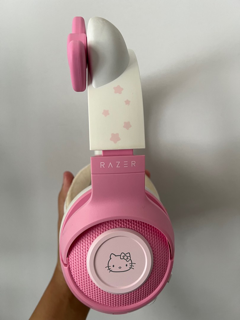 Razer Hello Kitty headset, Audio, Headphones & Headsets on Carousell