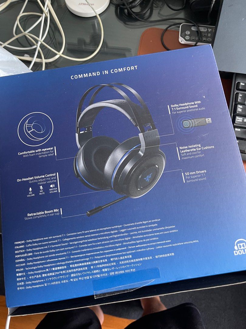 Razer thresher best sale 7.1 driver