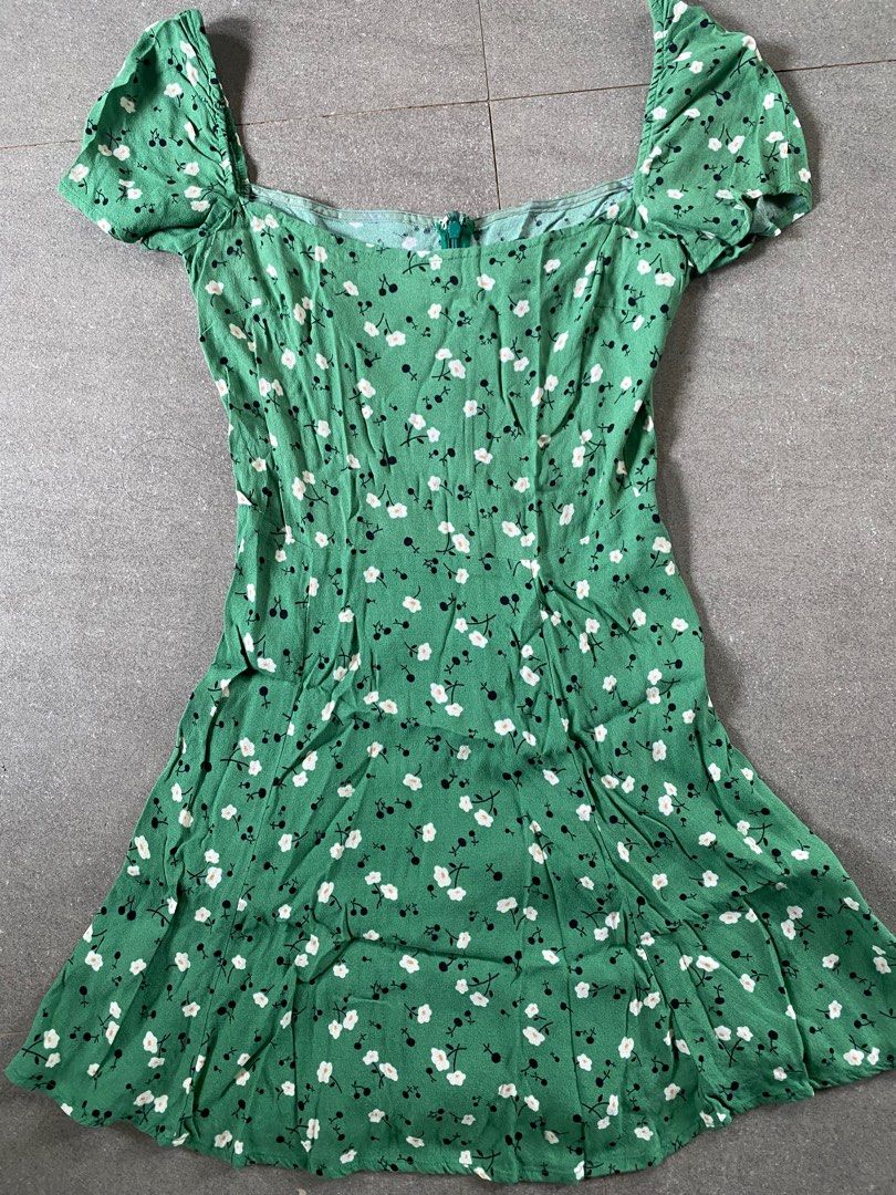 Reformation Telluride in Pico Floral Mini Dress, Women's Fashion